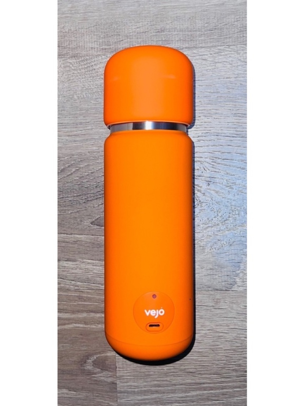 Vejo Portable Powder Blender in Orange - Blend Healthy Smoothies Anywhere